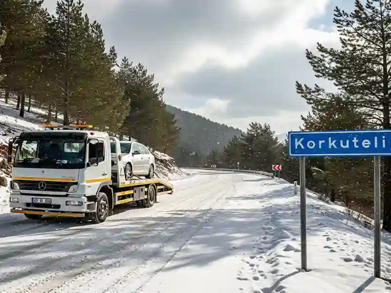 Korkuteli oto çekici foto Korkuteli oto çekici aracı